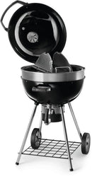 22" Charcoal Kettle Grill, Black