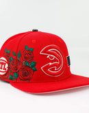 Pro Standard NBA ATLANTA HAWKS DOUBLE FRONT ROSE SNAPBACK