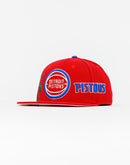 Pro Standard Nba Detroit Pistons Double Front Rose Snapback