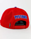 Pro Standard Nba Detroit Pistons Double Front Rose Snapback