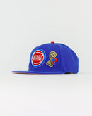 Pro Standard Nba Detroit Pistons Double Front Snapback