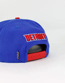 Pro Standard Nba Detroit Pistons Double Front Snapback