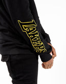 Pro Standard Nba Los Angeles Lakers Stacked Logo Hoodie