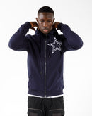 Pro Standard NFL DALLAS COWBOYS LOGO FULL-ZIP HOODIE