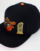 Pro Standard MLB BALTIMORE ORIOLES DOUBLE FRONT SNAPBACK