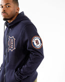 Pro Standard MLB DETROIT TIGERS LOGO FULL-ZIP HOODIE