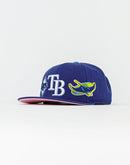 Pro Standard MLB TAMPA BAY RAYS STACKED LOGO SNAPBACK