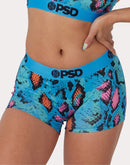 Psd Underwear Topaz Python Boy Shorts