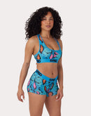 Psd Underwear Topaz Python Sports Bra