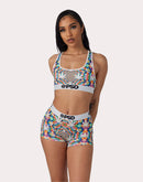 Psd Underwear Kaleidosmoke Sports Bra
