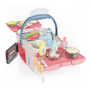 Contixo Kids Kitchen & Picnic Playset, Toddler Toys, Ages 3+, Interactive Grill, Sink & Oven, Mini Kitchen W/ Music & Lights, Color-Changing Foods, Boys & Girls