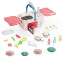 Contixo Kids Kitchen & Picnic Playset, Toddler Toys, Ages 3+, Interactive Grill, Sink & Oven, Mini Kitchen W/ Music & Lights, Color-Changing Foods, Boys & Girls