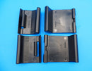 Hayward Black Rear Skirt Kit for AquaNaut 400 & 450/Poolvergnuegen - Includes 2 Hinged & 2 Non-Hinged Skirts (For 4-Wheel Models Only) PVX013028BK
