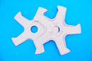 Hayward 2-Pack 5-Spoke Gray Metal Wheel for AquaNaut 200, 400 & 450 and TriVac 700 PVXS005PK2-237