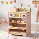 Wooden Play Dishwasher - Pink