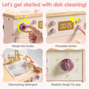 Wooden Play Dishwasher - Pink