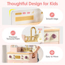 Wooden Play Dishwasher - Pink