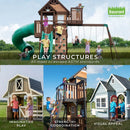 Backyard Discovery scenic Heights Cedar Playhouse