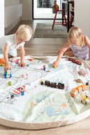 Trainmap/Bears Toy Storage Bag