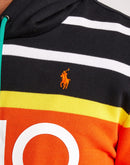 Polo Ralph Lauren Logo Striped Fleece Hoodie