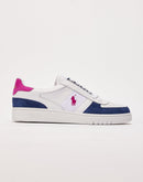 Polo Ralph Lauren Court Leather-Suede Sneaker
