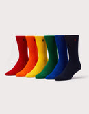Polo Ralph Lauren Crew Socks 6-Pack