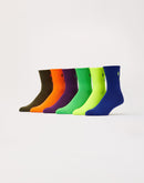 Polo Ralph Lauren Youth Double-Logo Crew Socks 6-Pack