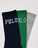 Polo Ralph Lauren Outlined Crew Socks 6-Pack