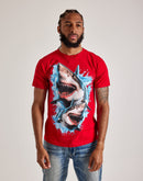 Pure Dopamine Shark Bite Tee