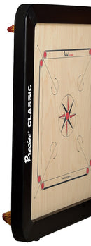 Precise Classic 24mm Carrom Board with Coins, Striker & Powder - Store Pickup Only, Open Box