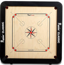 Precise Classic 24mm Carrom Board with Coins, Striker & Powder - Store Pickup Only, Open Box