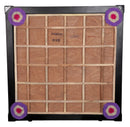 TABAKH Finest 20mm Carrom Board with Coins, Striker & Powder by Precise