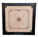 TABAKH Finest 12mm Carrom Board with Coins, Striker & Powder by Precise