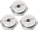 Prestige Metallic Safety Plug Valve For Popular, Triply, Ultimate, Popular+ Aluminum Stainless Steel Pressure Cookers, 3-Pack
