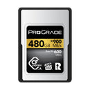 ProGrade Digital 480GB CFexpress 2.0 Type A Gold Memory Card (VPG 200)