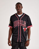 Pro Standard Chicago Bulls Mesh Button-Down Jersey