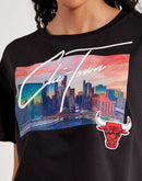 Pro Standard Chicago Bulls Cityscape Tee