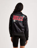 Pro Standard Chicago Bulls Rose Satin Varsity Jacket
