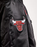 Pro Standard Chicago Bulls Rose Satin Varsity Jacket