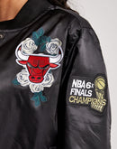 Pro Standard Chicago Bulls Rose Satin Varsity Jacket