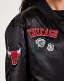 Pro Standard Chicago Bulls Rose Satin Varsity Jacket