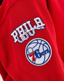 Pro Standard Sixers Cropped Fleece Pullover Hoodie