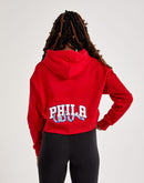Pro Standard Sixers Cropped Fleece Pullover Hoodie