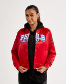 Pro Standard Sixers Satin Jacket
