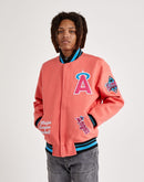 Pro Standard Los Angeles Angels Mash Up Varsity Jacket