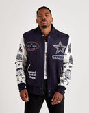 Pro Standard Dallas Cowboys Super Bowl Mash Up Varsity Jacket