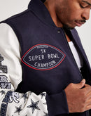 Pro Standard Dallas Cowboys Super Bowl Mash Up Varsity Jacket