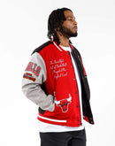 Pro Standard Nba Chicago Bulls Logo Varsity Jacket