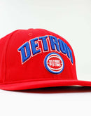 Pro Standard Nba Detroit Pistons Stacked Logo Snapback