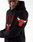 Pro Standard Nba Chicago Bulls Stacked Logo Hoodie